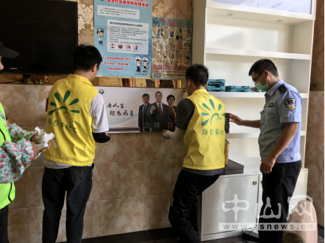 阜沙鎮(zhèn)禁毒信息〔2020〕第121期--阜沙禁毒宣傳進(jìn)場所，鞏牢全民“防毒墻”（2020.8.16）