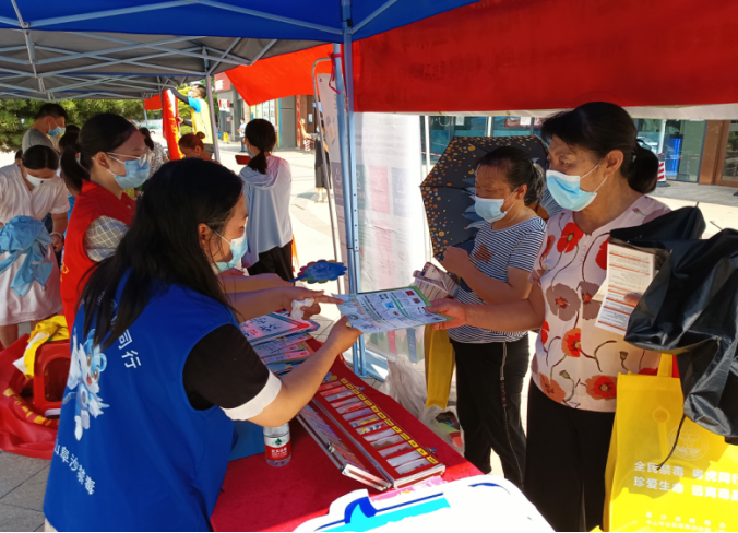 阜沙鎮(zhèn)禁毒信息〔2022〕第168期--阜沙鎮(zhèn)開展“不忘建黨崢嶸史，牢記使命宣禁毒”主題宣傳活動（2